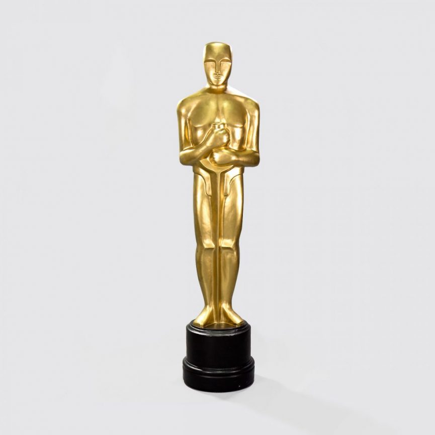 220cm Gold Award Statue Prop