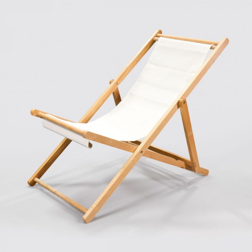 White Deck Chair