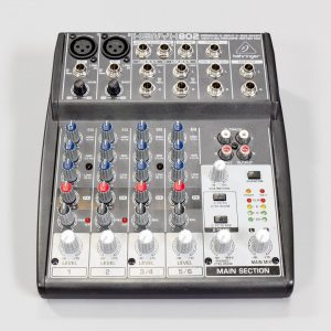 Behringer XENYX 802 8 Input Analogue Audio Mixer