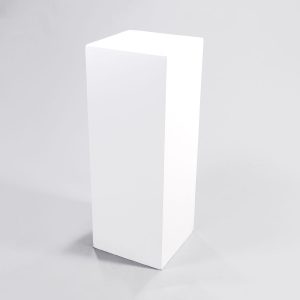 White Spray Lacquered Plinths
