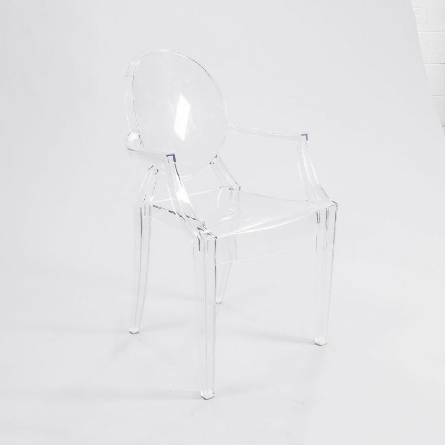 transparent chair tesco