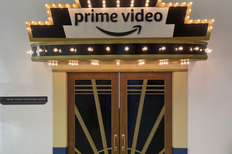 Amazon Black friday art deco screening room door