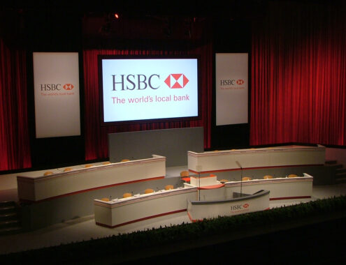 HSBC Conference stage