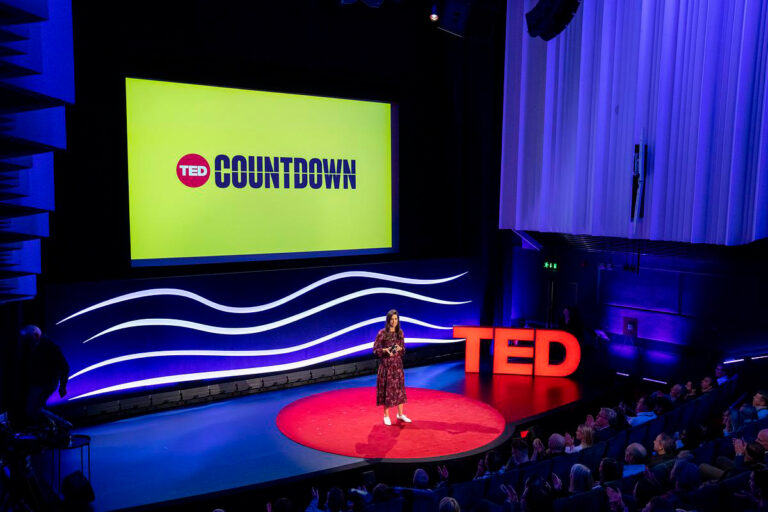 TED-Countdown-Summit-iconic-red-carpet-and-stage-front-2